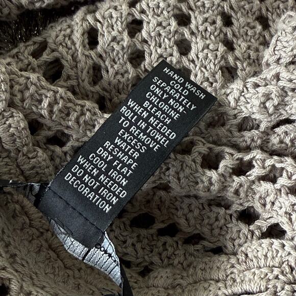 90s Y2k Embroidered Floral Cardigan Sweater Mori Kei Forest Fairy Coquette M - Picture 7 of 10